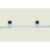 Gardner Bender Cable Clamp, 38 in Max Bundle Dia, Plastic, White PPC-1538